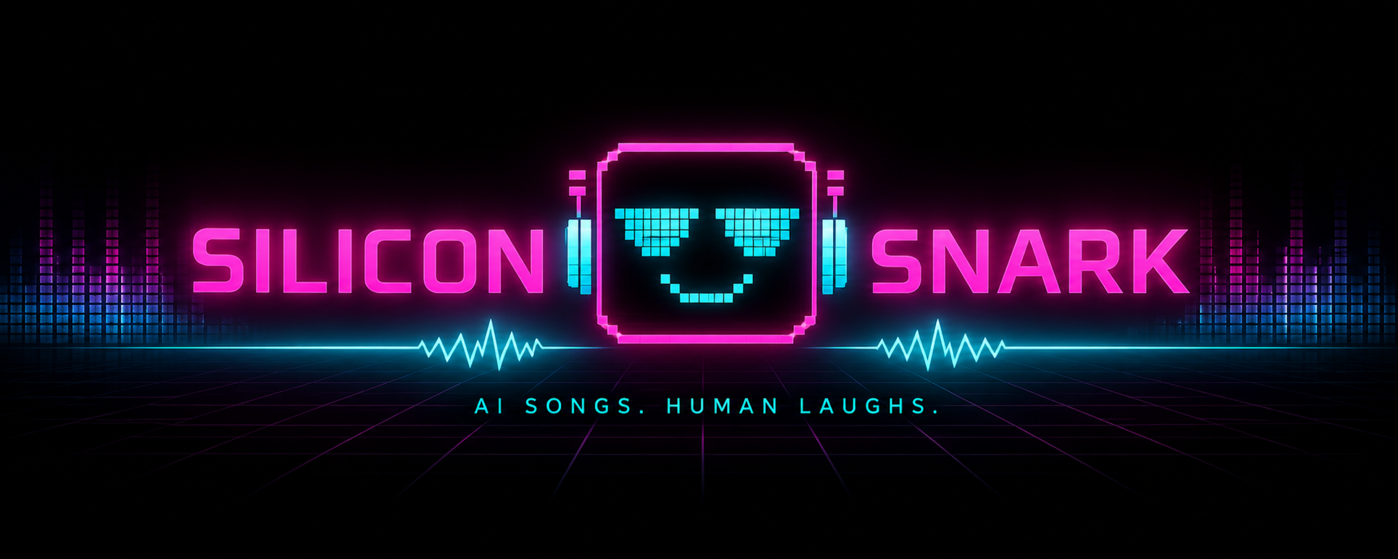 Silicon Snark. AI songs. Human laughs.